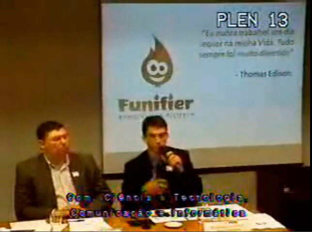 Palestra na Câmara dos Deputados