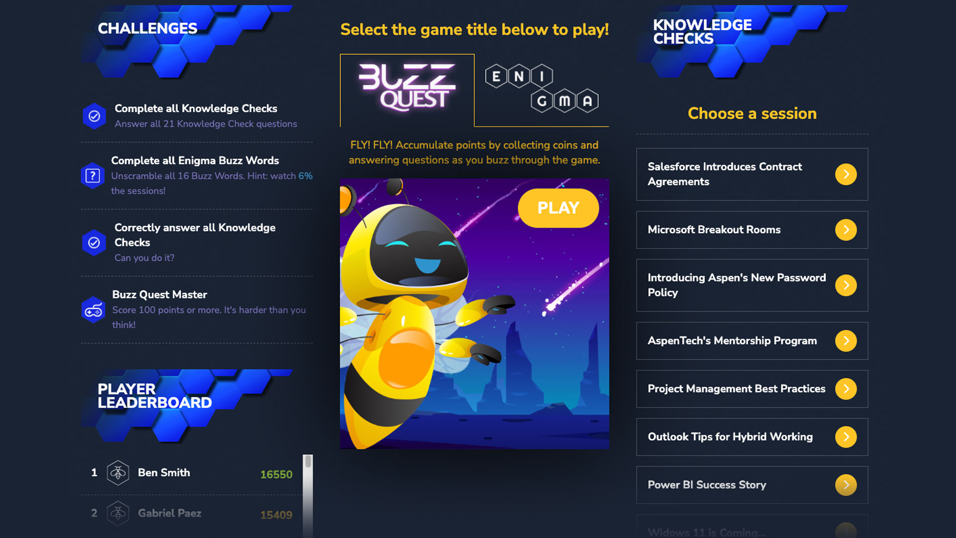 2021 · AspenTech & Violand — Engagement Widgets for Events