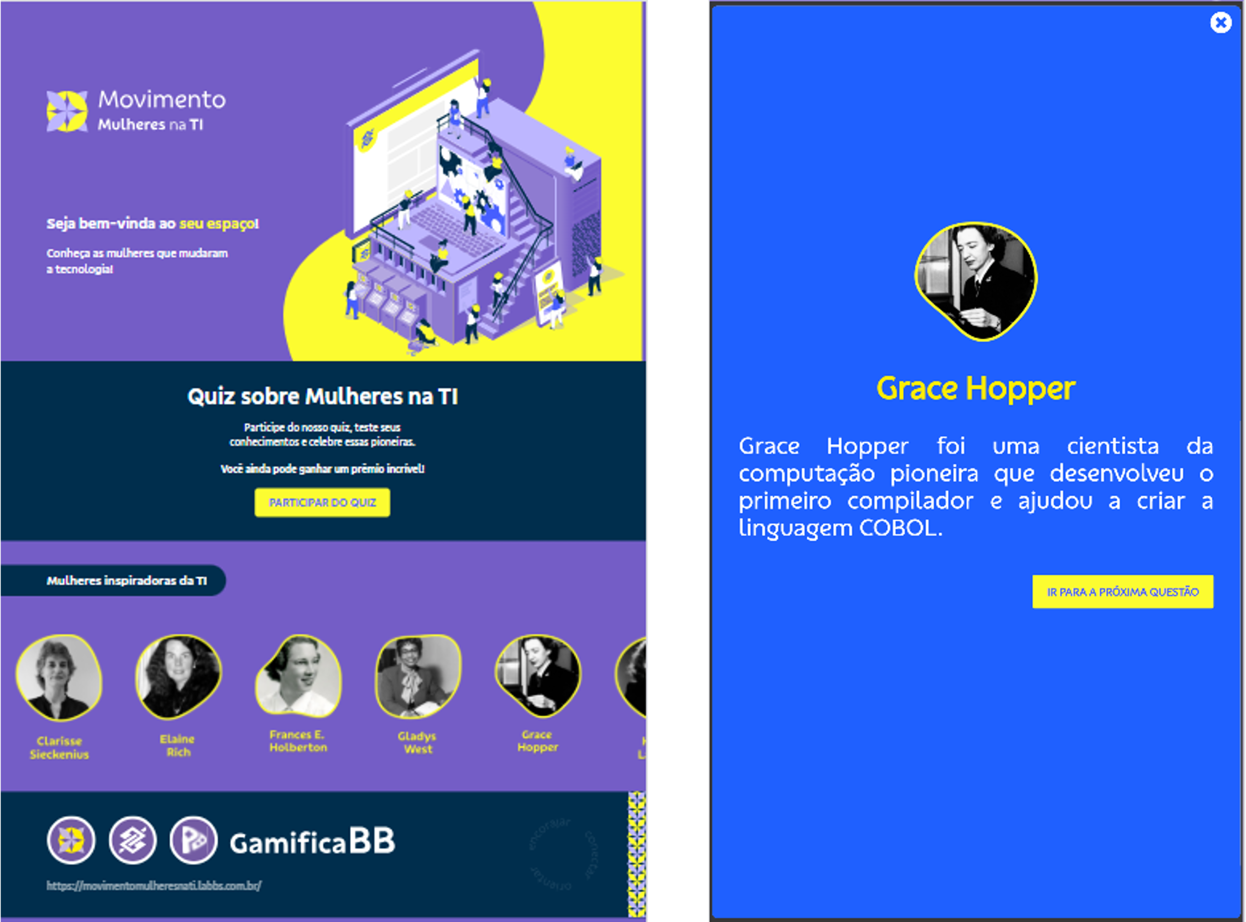 2025 · Banco do Brasil — Women in IT (MMTI)